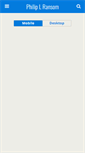 Mobile Screenshot of philipransom.naiwe.com